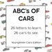 ABC of Cars: Youngtimer Edition - 26 Classic Cars from A to Z - A Car Alphabet Book for Kids Ages 3–6