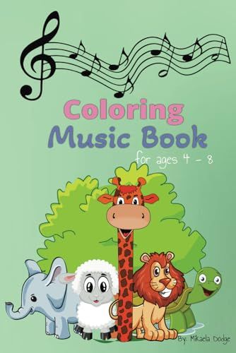 Coloring Music Book