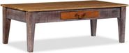 vidaXL Salontafel vintage stijl 118x60x40 cm massief hout