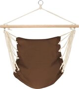 vidaXL Hangstoel Belize 100 x 80 cm bruin