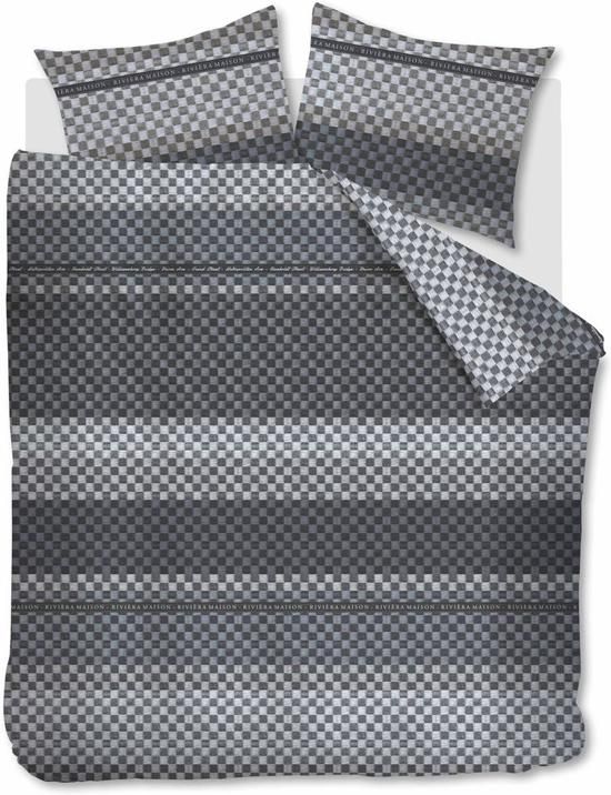 Riviera Maison RM Union Ave Blue Dekbedovertrek 260x200/220 - 8715769844797