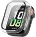 Wigento Honor Watch 5 Beschermhoes van kunststof PC met gehard H9-glas, transparant