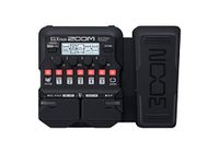 ZOOM G1X FOUR Multi-effect expressiepedaal voor gitaar met looper, drumcomputer en versterkersimulatie – ideaal voor op het podium en in de studio