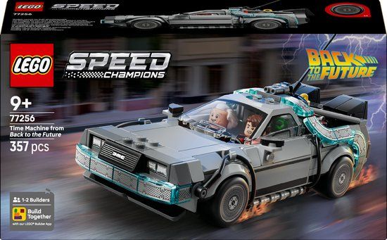 LEGO Speed Champions Tijdmachine uit Back to the Future - 77256