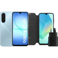 Samsung Galaxy A17 128GB Blauw 4G + Accessoirepakket