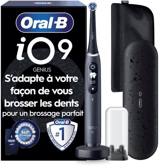 Oral-B iO9 Elektrische tandenborstel Zwart