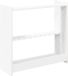 vidaXL Biljartkeu-stand Bewerkt hout 60 x 20 x 57 cm Wit
