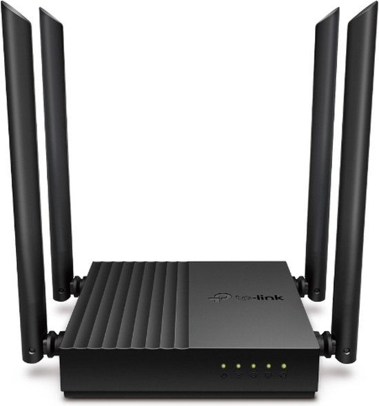 TP-Link Archer C64 - Draadloze Router - Dual-band - 1200 Mbps - Zwart