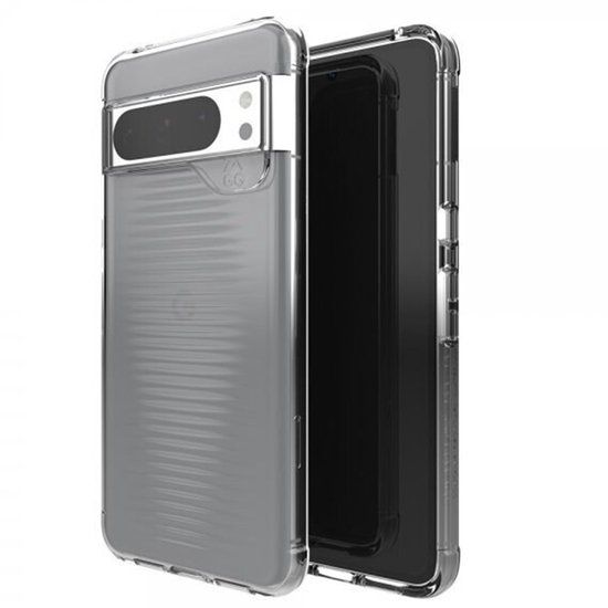 ZAGG Luxe Hoesje Geschikt voor Google Pixel 8 Pro Transparant