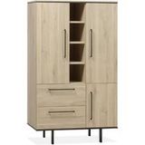 Maxfurn Barkast Santorini - Lamulux - Fresh oak
