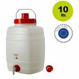 ICS Kunststof drankvat / drinkvat rechthoekig 10l (Gistingsvat)
