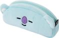 Line Friends BT21, KOYA-etui van pluche met ritssluiting, Blauw