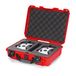 Nanuk 910 Case with Foam insert for 2 XBOX Controller - Red