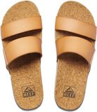 Reef CUSHION VISTA HI NATURAL - Dames slippers - Cognac - Maat 42.5