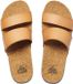 Reef CUSHION VISTA HI NATURAL - Dames slippers - Cognac - Maat 42.5