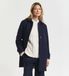 Gant Bleu Marine Veste en laine mélangée