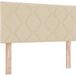 Tête de lit crème 100 cm tissu CFW1834250