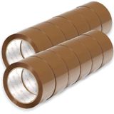 OFITURIA Verpakkingstape, bruin plakband, verpakkingstape voor verhuisdozen, verhuizing en verzending, plakband voor verpakkingen, veilig en robuust (50 mm x 66 m, 12 banden)