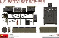 MiniArt Modelbouwpakket Militaire voertuigen - 35455 Amerikaanse WWII Radio Set SCR-299 Plastic - 1:35 - Modelbouw