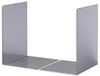 Durable 324423 Boekensteun metaal L, set van 2 stuks, zilver