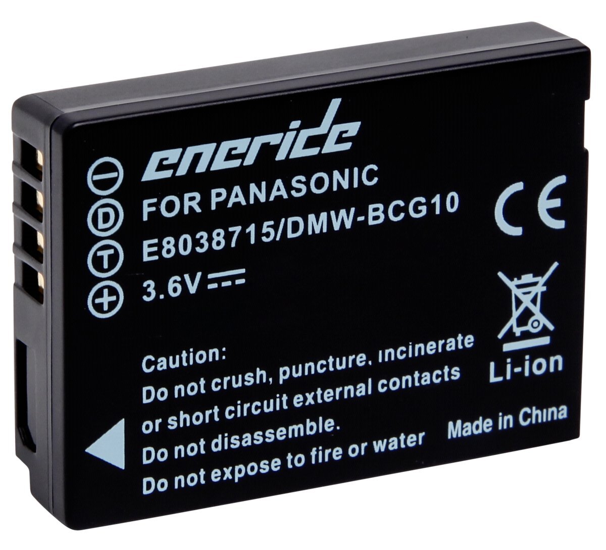 Eneride E Pan DMW-BCG 10 E 800mAh