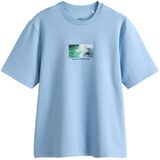 Next - Heren - Seminal T-shirt - Blauw