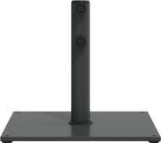 vidaXL Parasolvoet - Donkergrijs - Staal - 17 kg - Vierkant