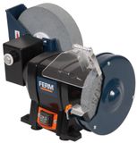 FERM BGM1021 Tafelslijpmachine - 250W - 2 Slijpstenen - Nat & Droog Slijpen