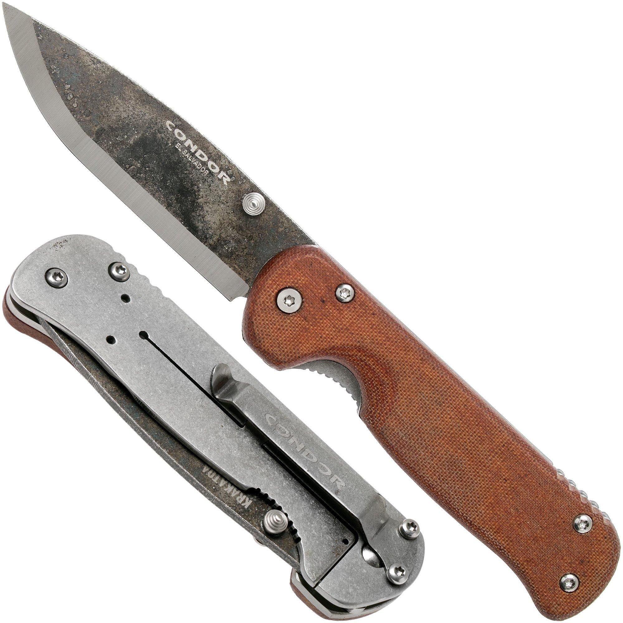 Condor Krakatoa Folder 3938-4.27HC Desert, zakmes 63840