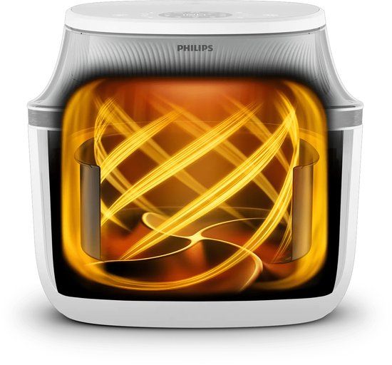 Philips NA331/10 Serie - Vetvrije Friteuse - 6,2 l - Rapid Air Technologie - Okno Podglądu