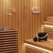 vidaXL Sauna Accessoire Set 5 stuks Zwart Aluminium en Massief Pijnhout