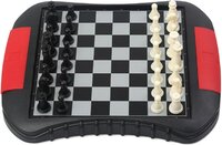 Fiesta carnavales Reisspellen/bordspellen magnetisch schaakspel/schaken set 23 x 17 cm