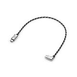 Volkswagen Originele accessoires 000051446AB kabel VW USB-C naar micro-USB premium kabel 30 cm oplaadkabel datakabel zilver