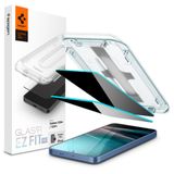 Spigen GLAS.tR EZ Fit HD Privacy Screenprotector voor Samsung Galaxy S25 Plus / S24 Plus - 2 stuks
