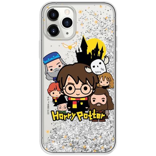 ERT GROUP Phone Case for Apple iPhone 11 PRO MAX - Harry Potter Pattern with Glitter Effect