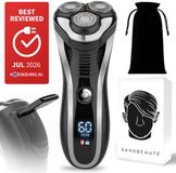 Sansbeauté 2-in-1 Scheerapparaat Mannen met Trimmer S1111 - Elektrisch Scheerapparaat - Waterproof