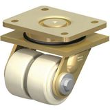 Blickle LSD-GSPO 80K Dubbel zwenkwiel Wieldiameter: 80 mm Draagvermogen (max.): 1750 kg 1 stuk(s)