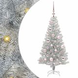 vidaXL Kerstboom Zilver 120 cm PET