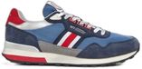 Pepe Jeans Kingston Heritage Blauwe Leren Sneakers - Maat 41