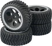 Reely 1:10 Buggy Complete wielen Fighter Gatdesign Zwart 2 stuk(s)