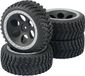Reely 1:10 Buggy Complete wielen Fighter Gatdesign Zwart 2 stuk(s)