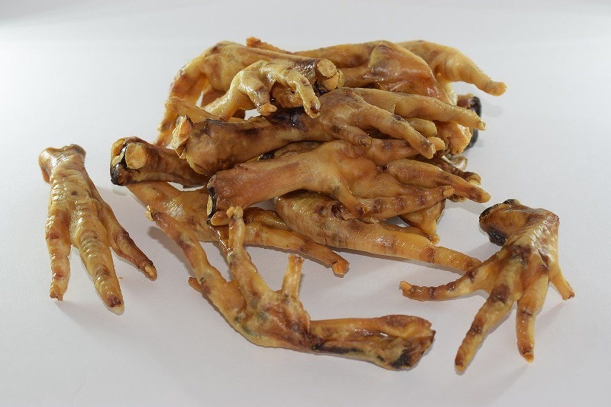 Animal King Kippenpootjes naturel - hondensnack - 2500 gram