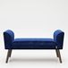 PLAYBOY 737201BL fluwelen bank, blauw