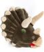 Wild & Soft Dierenkop Dinosaurus Adam bruin