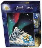 Grafika Puzzle Schim Schimmel - Earth Light - 2000 stukjes legpuzzel