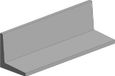 EVERGREEN 500293 hoekprofiel, 350 x 2,5 x 2,5 mm, 4 stuks, meerkleurig