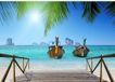Dutch Wallcoverings Papier behang Pier, 360x254 cm, Papier, Wit