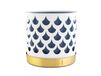 KLONG Pot Trio drop, grand Ø28 cm Blanc