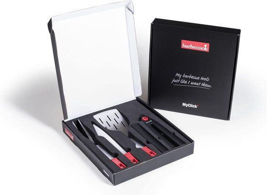 Barbecook MyClick Startset - 5 delig - Zwart