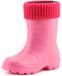 Ladeheid Bottes de pluie enfant - Caoutchouc - avec doublure intérieure - EVA - Doublure intérieure lavable - LA-LMG-845-AspenKids - Rose1025/Rose - 35